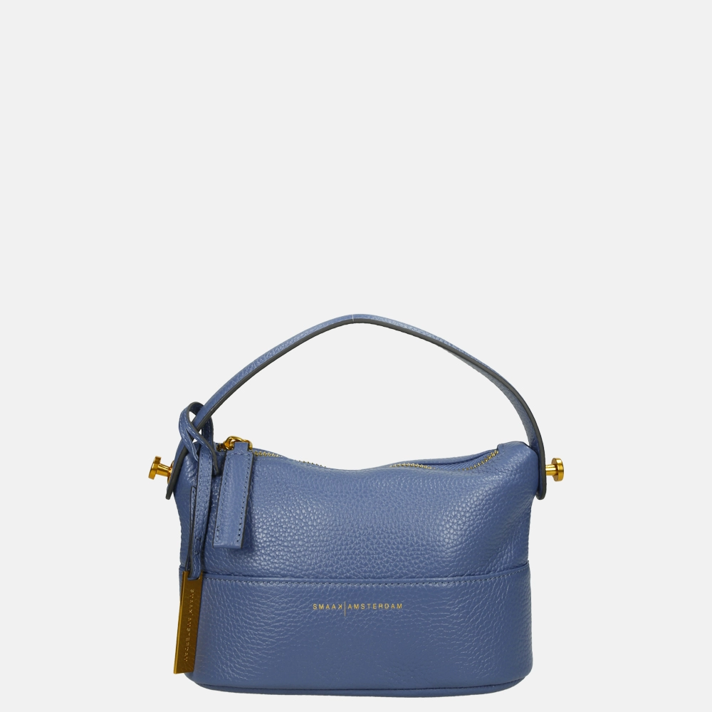 Smaak Amsterdam Mell crossbody tas blueberry bij Duifhuizen