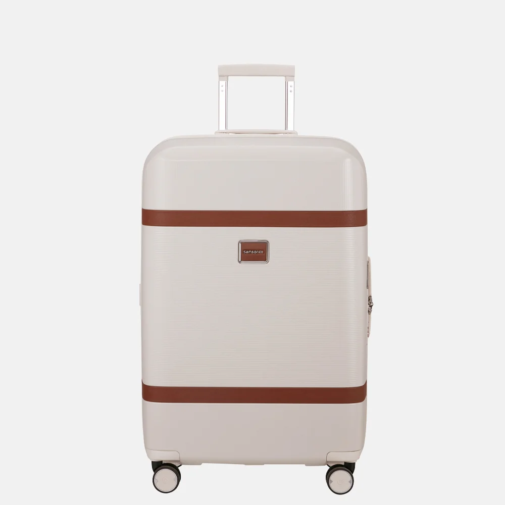 Samsonite Image Spinner reiskoffer expendable 69 cm ivory bij Duifhuizen