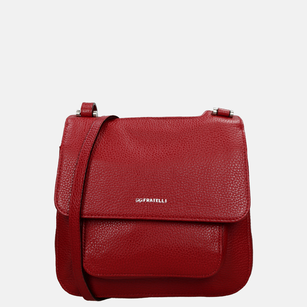 Gigi Fratelli Romance crossbody tas  red bij Duifhuizen