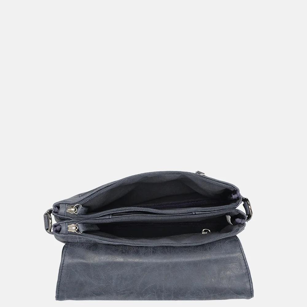 Enrico Benetti Stacey crossbody tas blauw bij Duifhuizen