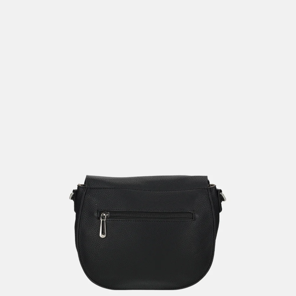 Flora & Co crossbody tas black bij Duifhuizen