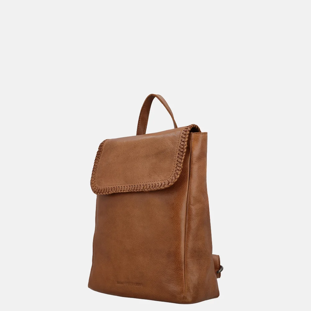 Hide & Stitches Country rugzak camel bij Duifhuizen