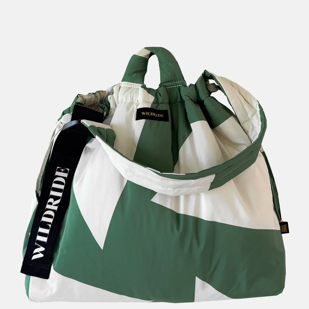 Wildride luiertas green graphic bij Duifhuizen