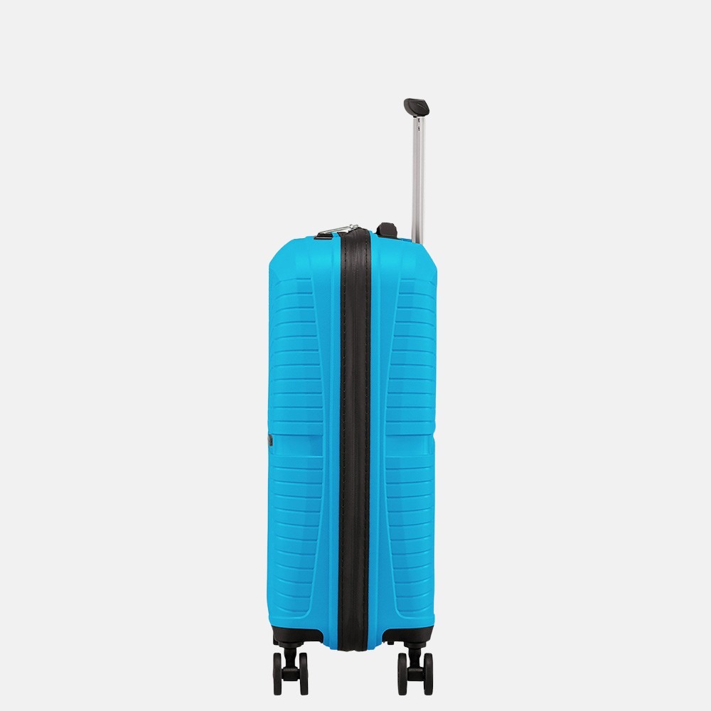American Tourister Airconic handbagage spinner 55 cm sporty blue bij Duifhuizen