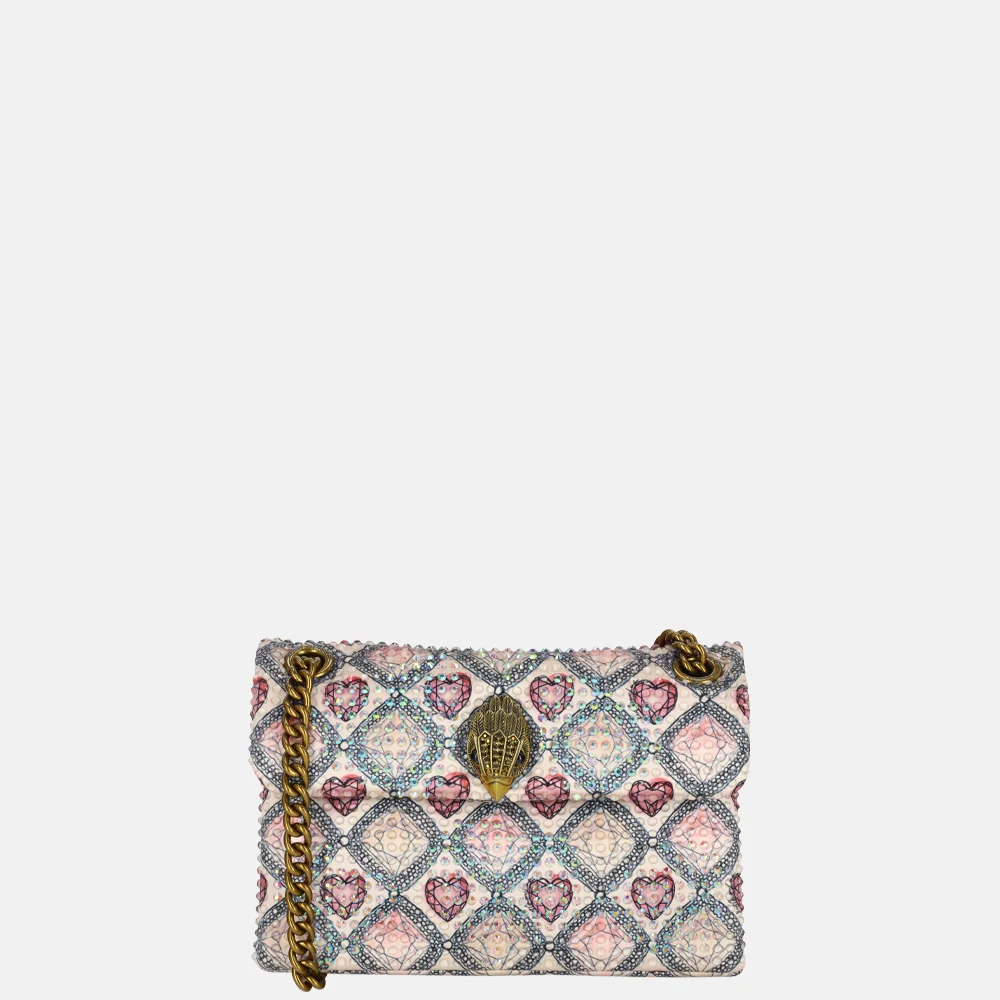 Kurt Geiger Fabric Kensington hartjes S beige comb