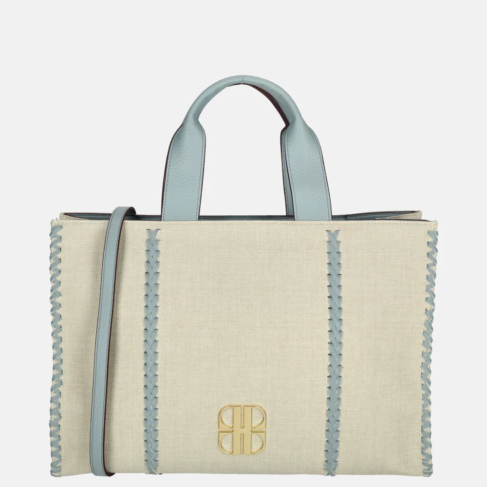 Laurent David handtas light blue bij Duifhuizen