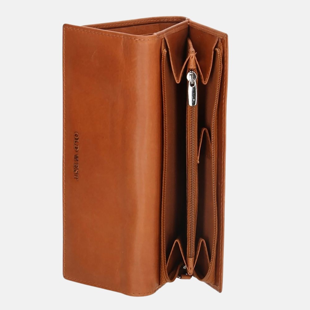 Old West Houston portemonnee brown bij Duifhuizen