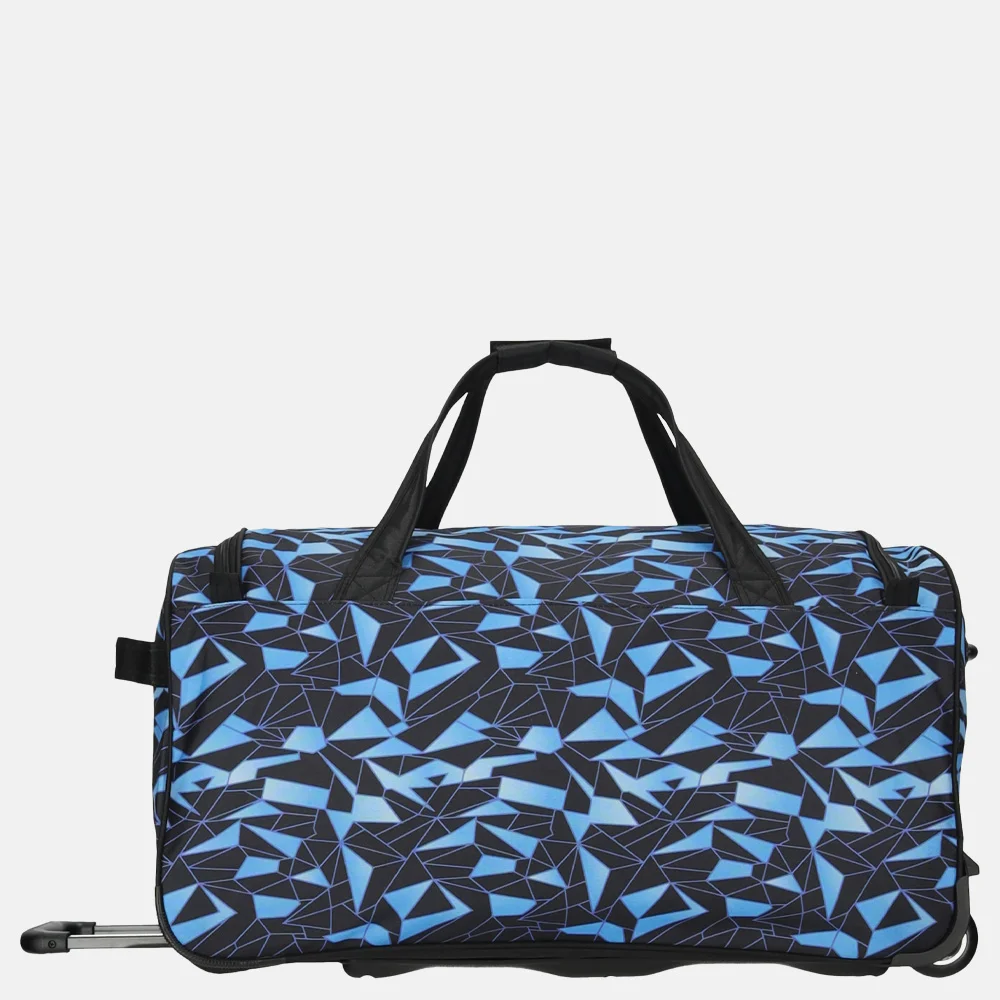 Enrico Benetti Santa Cruz wieltas 75cm black-aqua bij Duifhuizen