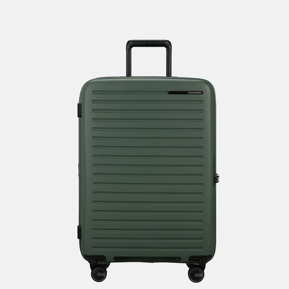 Samsonite RestackD reiskoffer 68 cm uitbreidbaar sage