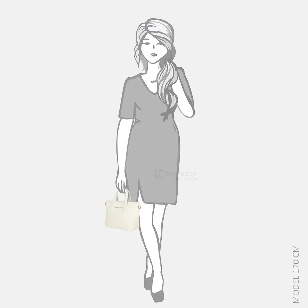 Valentino Bags Dea Re handtas bianco bij Duifhuizen