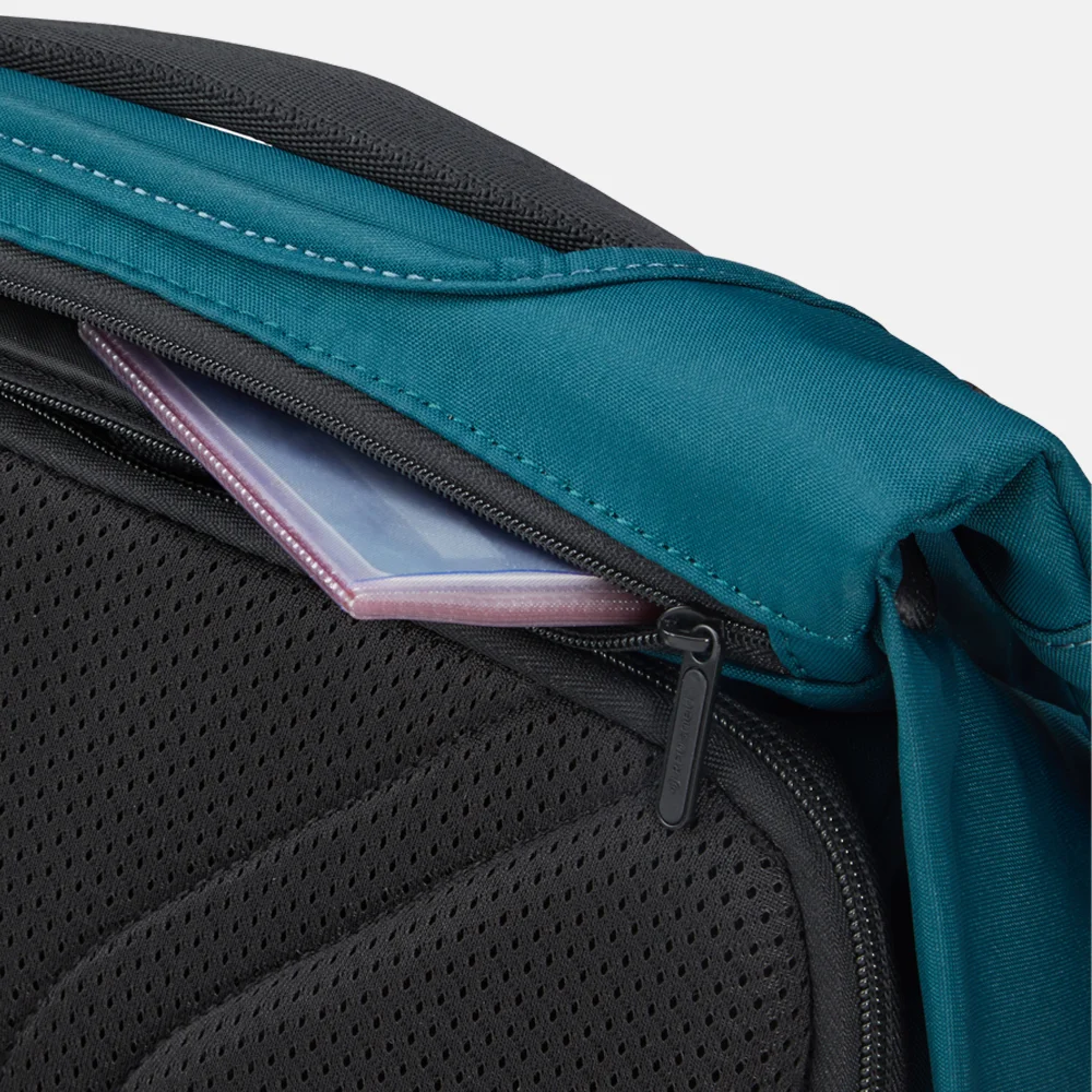 Samsonite Securipak 2.0 laptoprugzak 15.6 inch petrol bij Duifhuizen