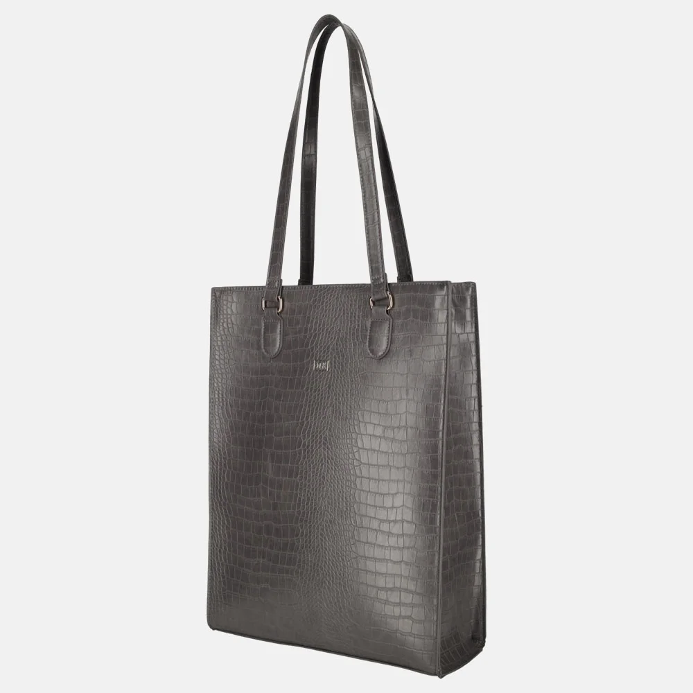 Duifhuizen shopper 14 inch middengrijs bij Duifhuizen