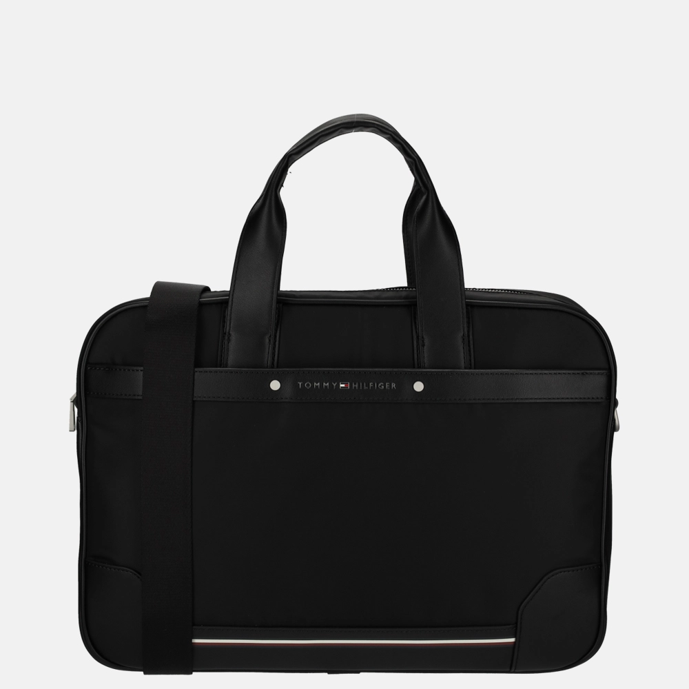 Tommy Hilfiger Repreve laptoptas black