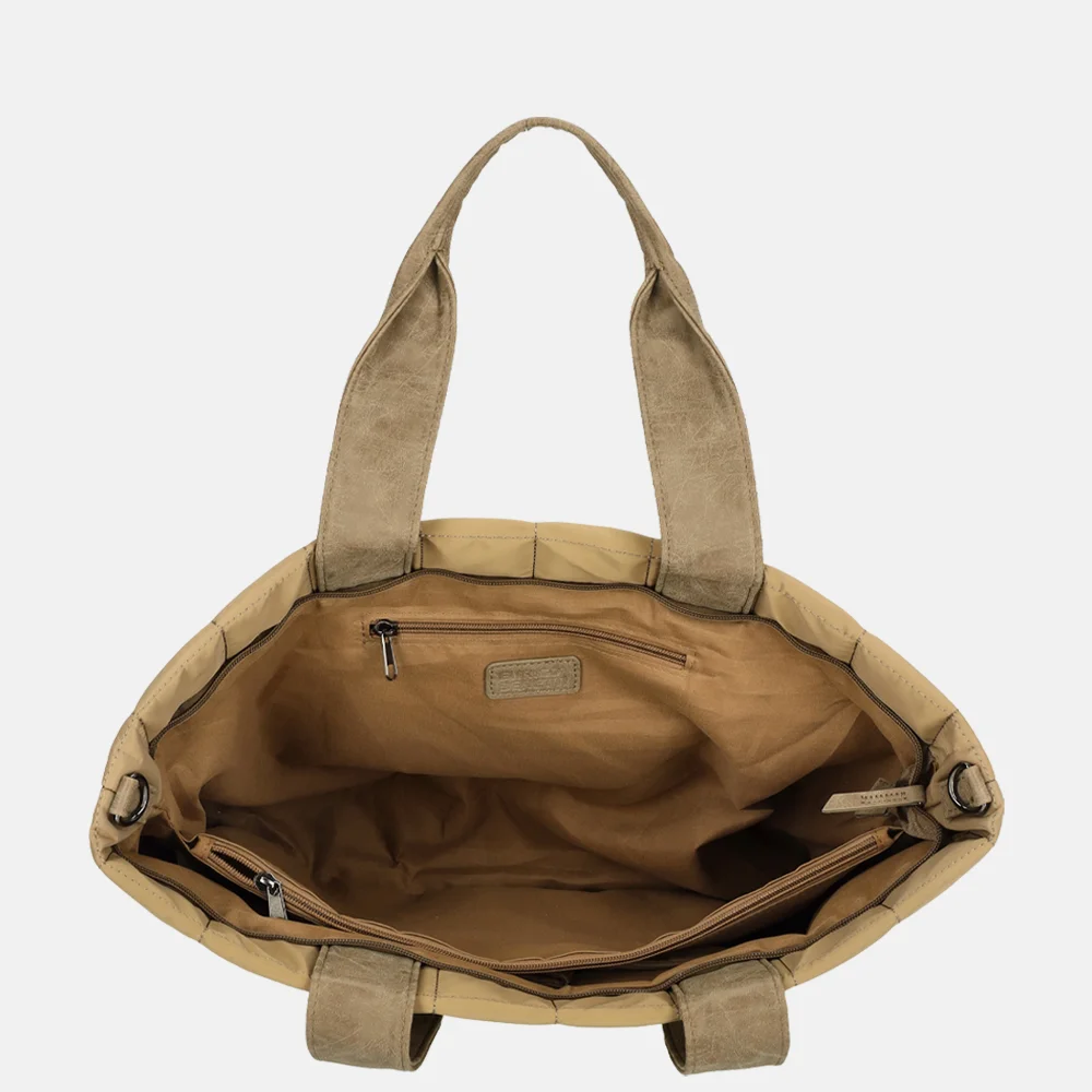 Enrico Benetti Demi shopper taupe bij Duifhuizen