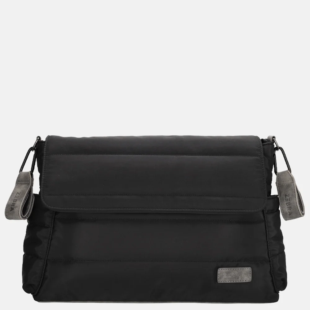 Zebra Trends Elske luiertas zwart bij Duifhuizen