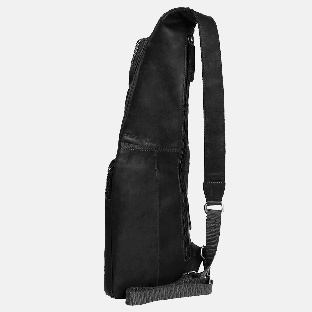Chesterfield Logan rugzak/crossbody tas black bij Duifhuizen
