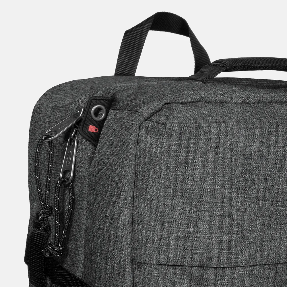 Eastpak Travelpack rugzak 17 inch black denim bij Duifhuizen