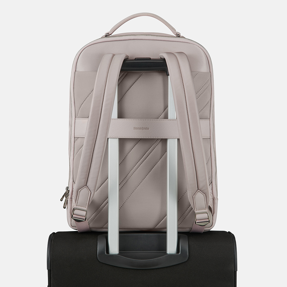 Samsonite Zalia 2.0 rugzak stone grey bij Duifhuizen