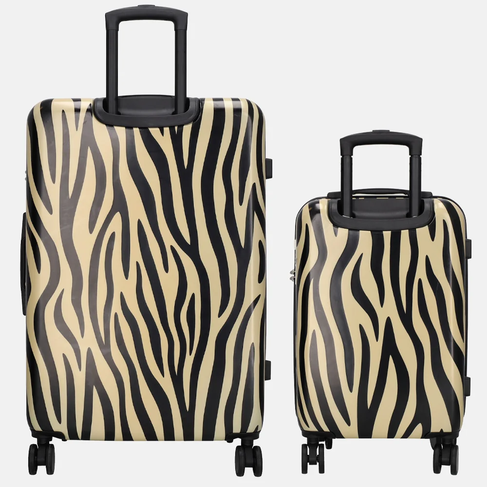 Zebra Trends kofferset 76 cm + 50cm zebra bij Duifhuizen