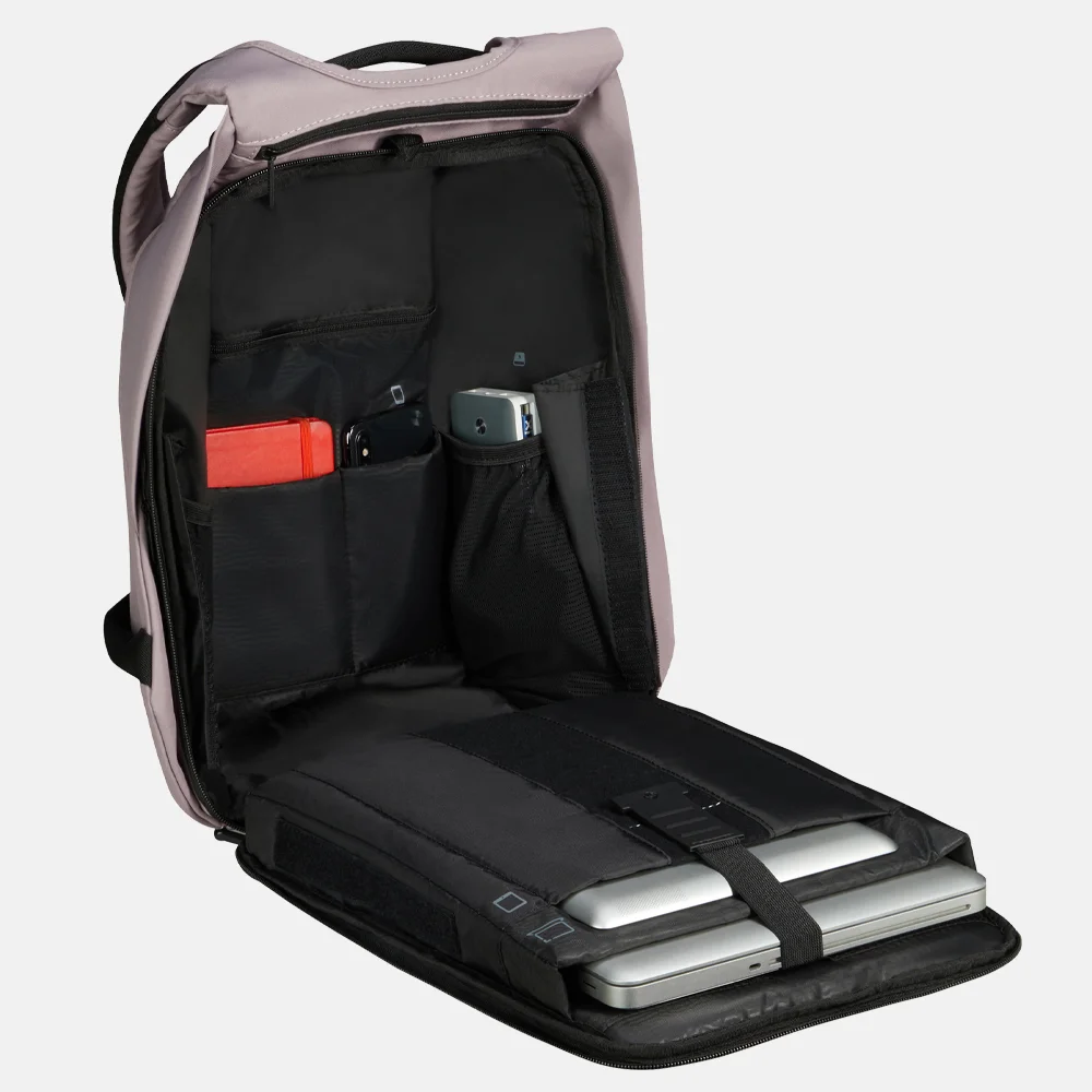 Samsonite Securipack 2.0 laptoprugzak 14.1 inch lilac bij Duifhuizen