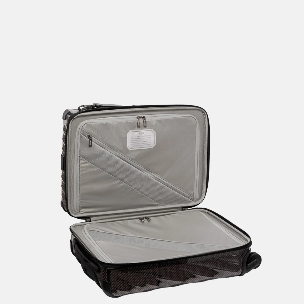 Tumi 19 Degree Lite International handbagage koffer 55cm black/graphite bij Duifhuizen