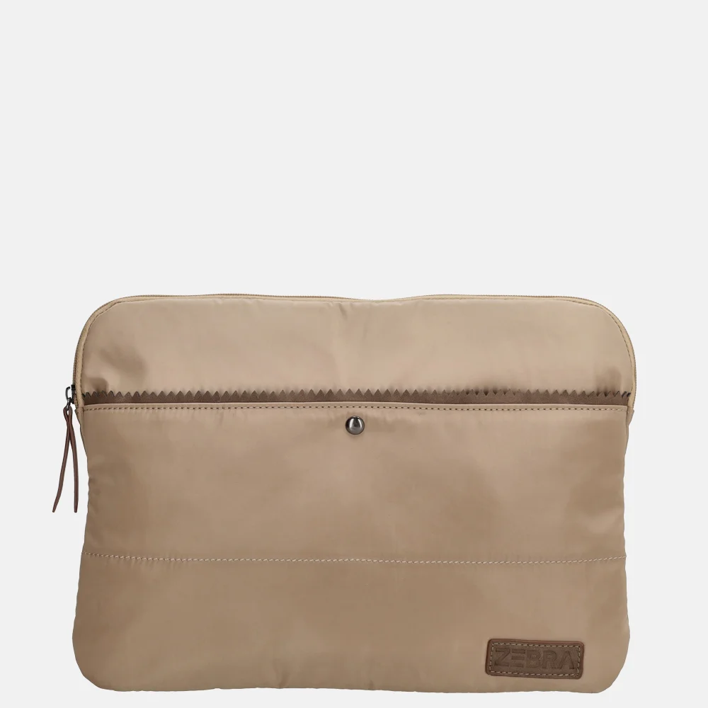 Zebra Trends laptophoes puffy 13 inch taupe