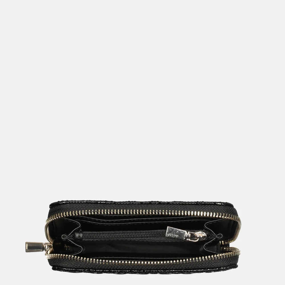 Guess Betalu ritsportemonnee M black bij Duifhuizen
