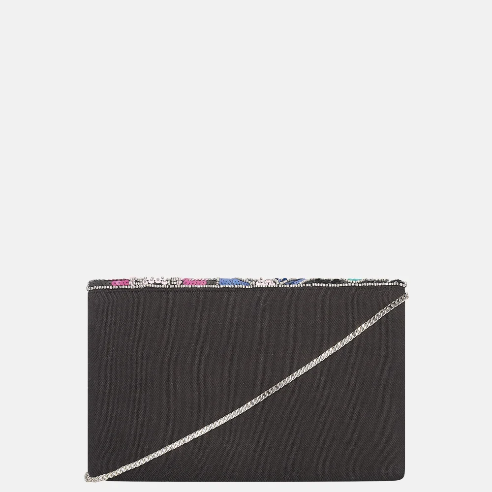 Bulaggi Flower clutch kralen blue bij Duifhuizen