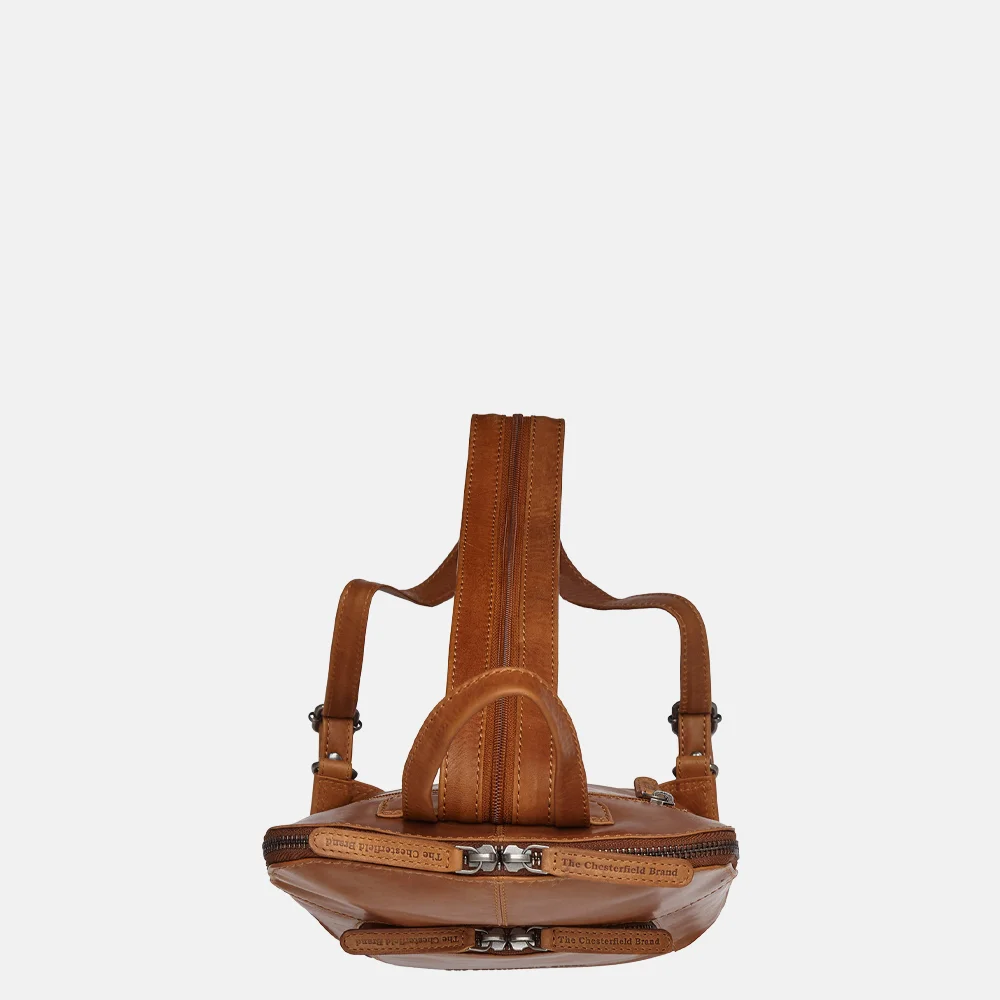 Chesterfield Vivia rugzak M cognac bij Duifhuizen