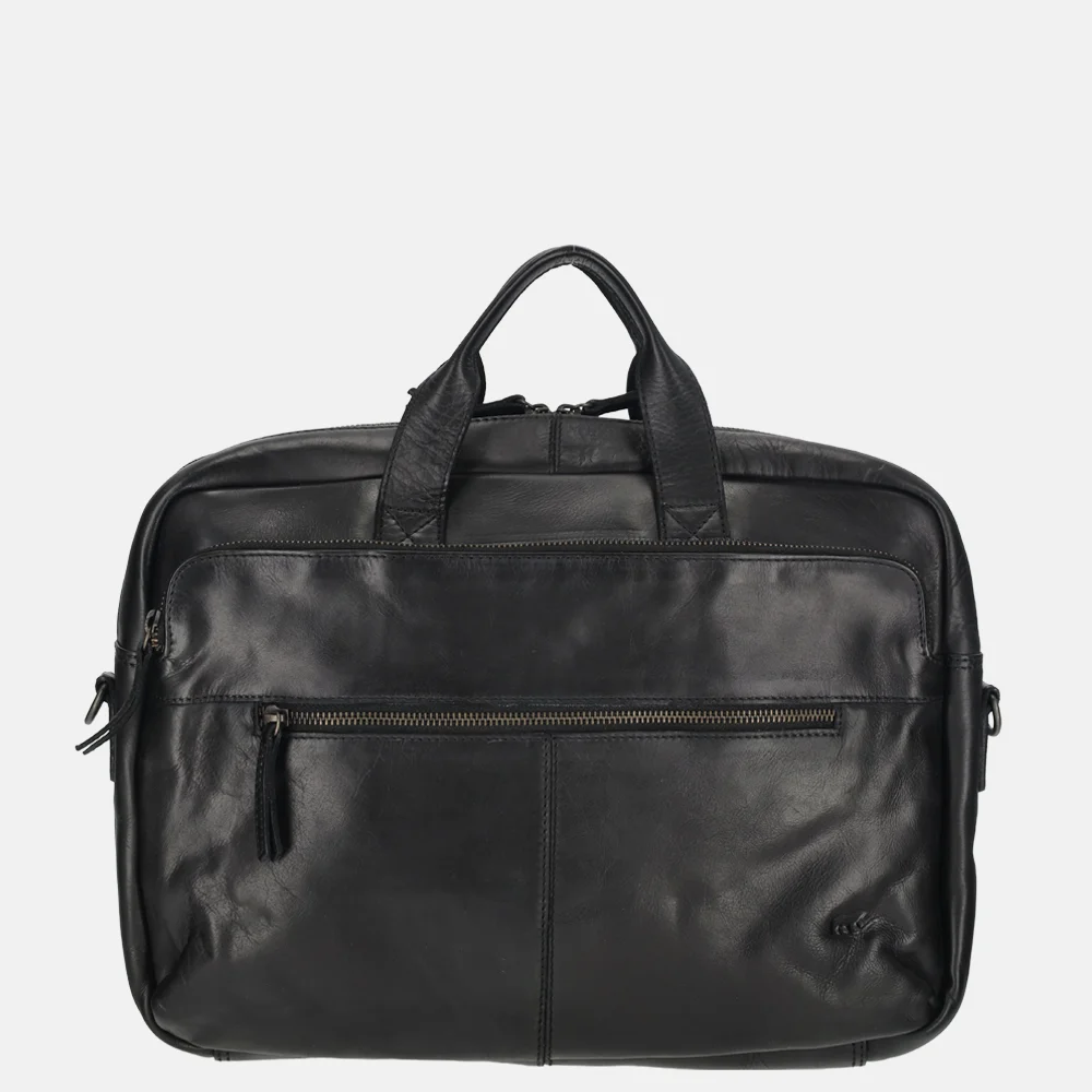 Bear Design Jamie shopper/laptoptas 15.6 inch zwart bij Duifhuizen