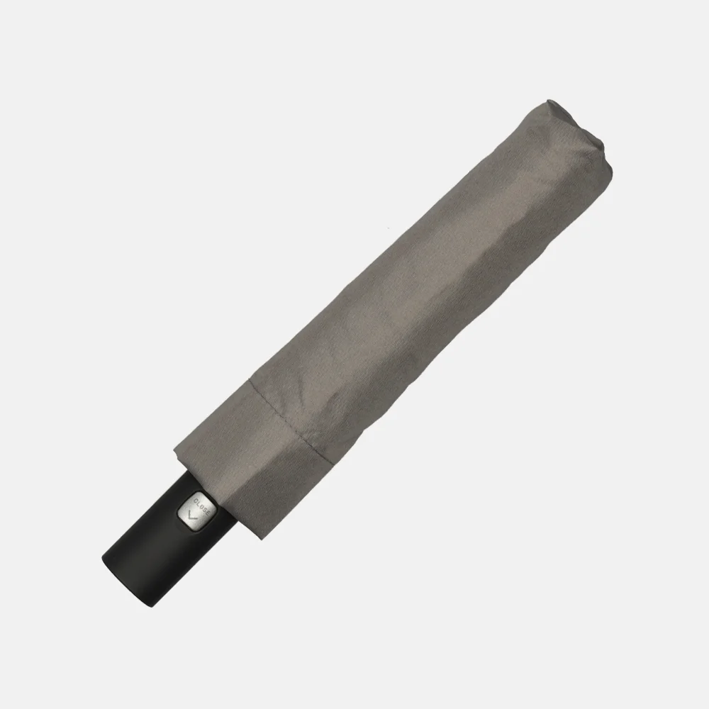 Doppler opvouwbare paraplu smart close grey bij Duifhuizen