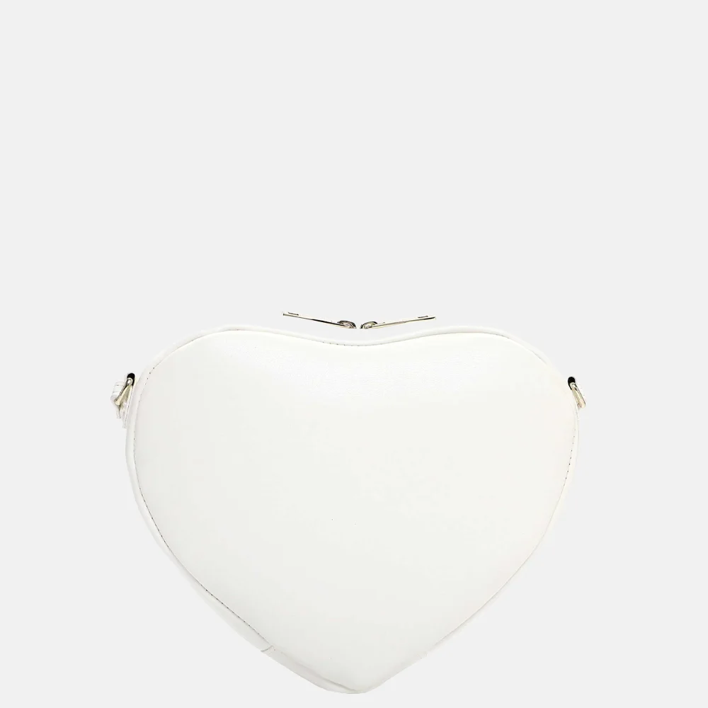 Emily & Noah Julia crossbody tas hart white bij Duifhuizen