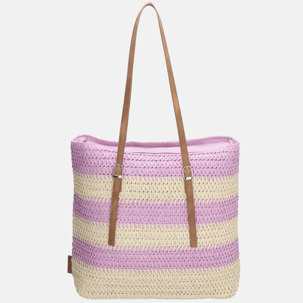 PE Florence shopper riet lila 