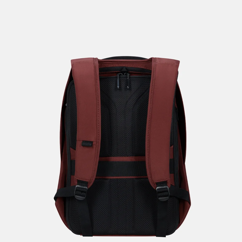 Samsonite Securipak 2.0 anti diefstal laptoprugzak 15.6 inch terracotta red bij Duifhuizen