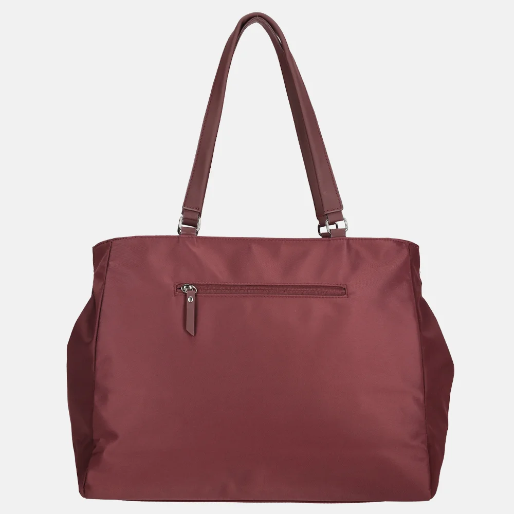 Enrico Benetti Caroline businesstas 15 inch donker rood bij Duifhuizen
