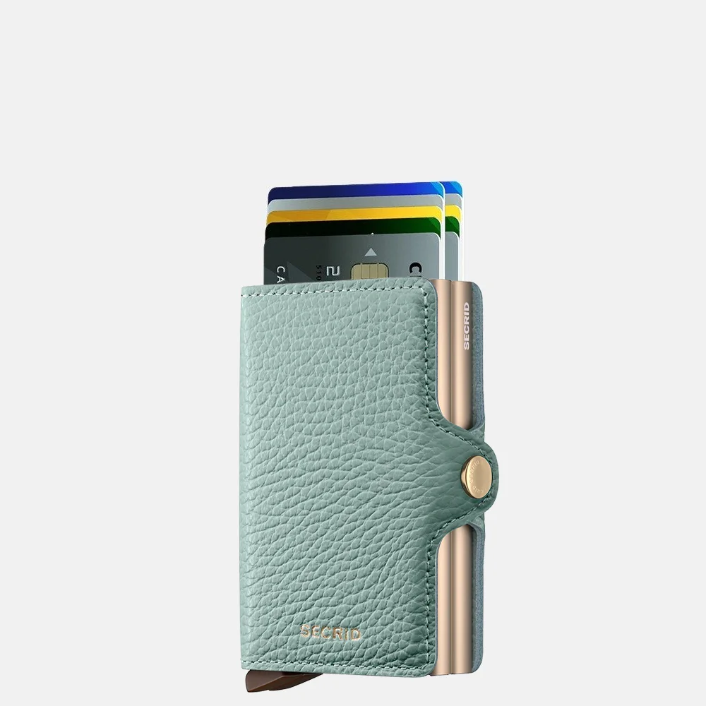 Secrid Twinwallet pasjeshouder pebble sea green bij Duifhuizen