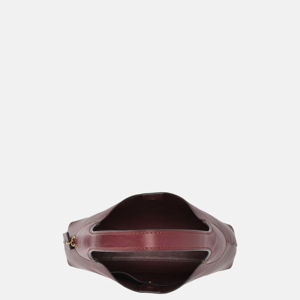 Coach Brooklyn buideltas 28' merlot bij Duifhuizen