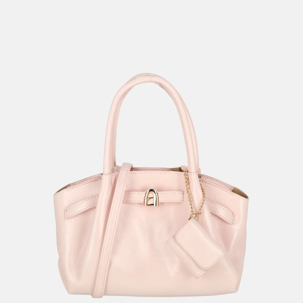 Firenze handtas combi S pink
