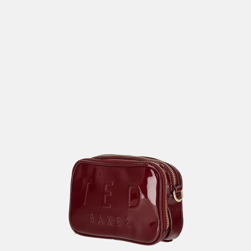Ted Baker Lauli crossbody tas oxblood bij Duifhuizen