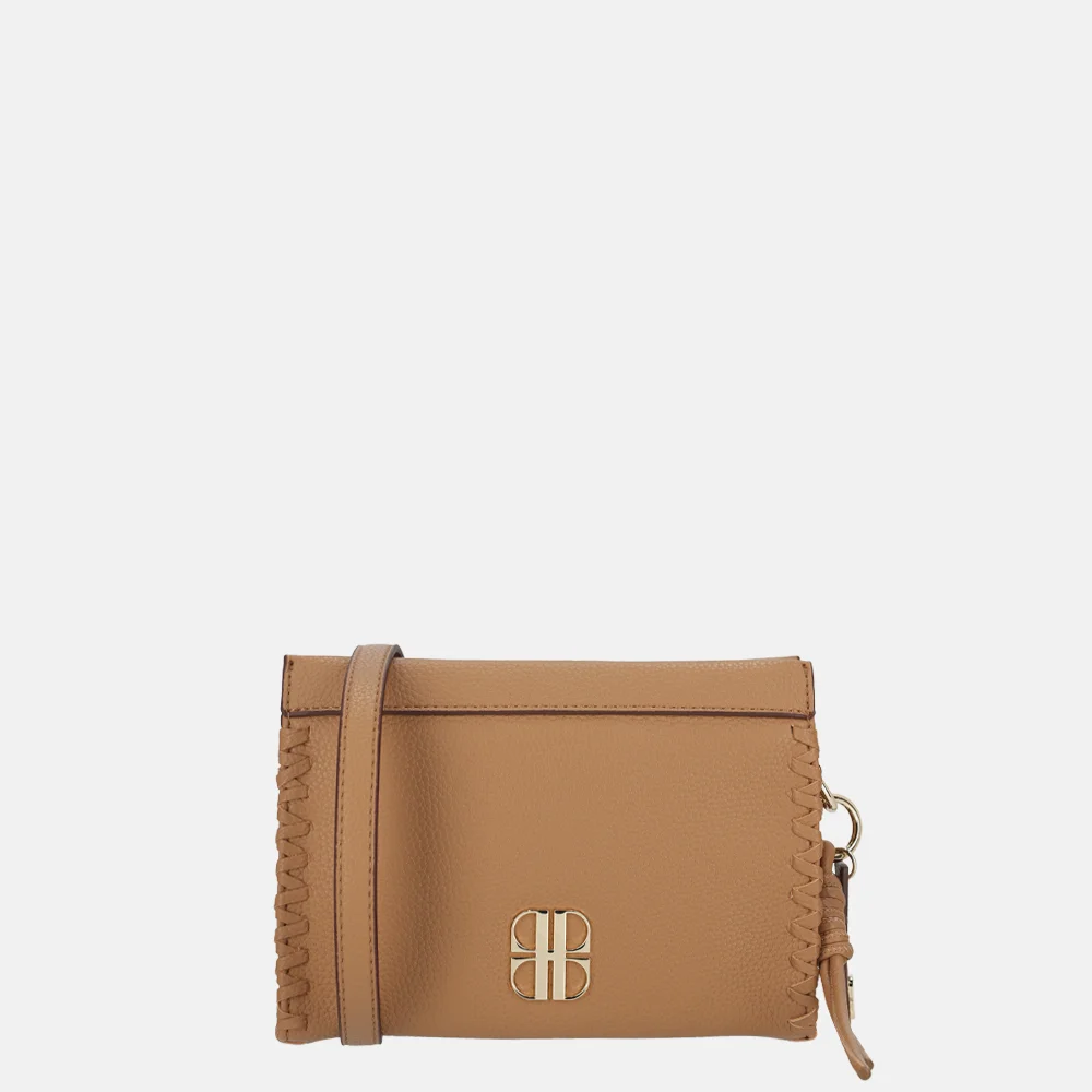 Laurent David Estee crossbody tas camel