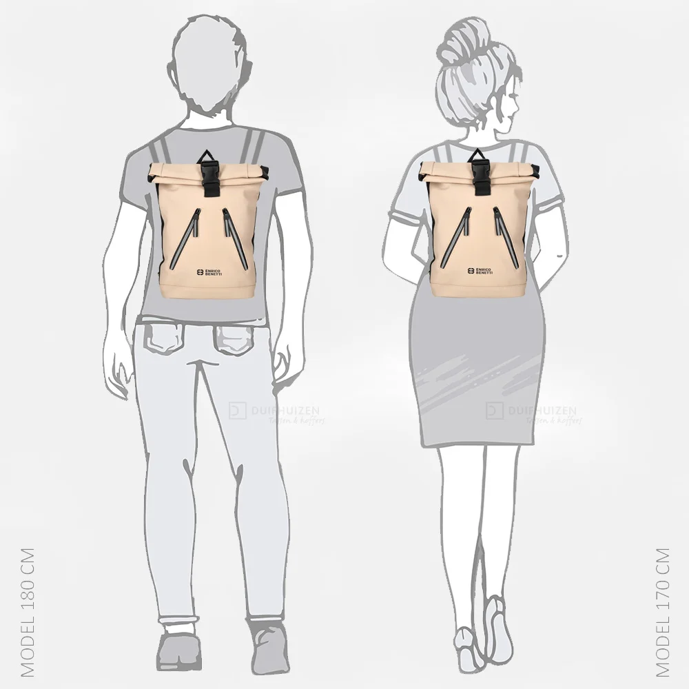 Enrico Benetti Bergen rugzak S zachtroze bij Duifhuizen