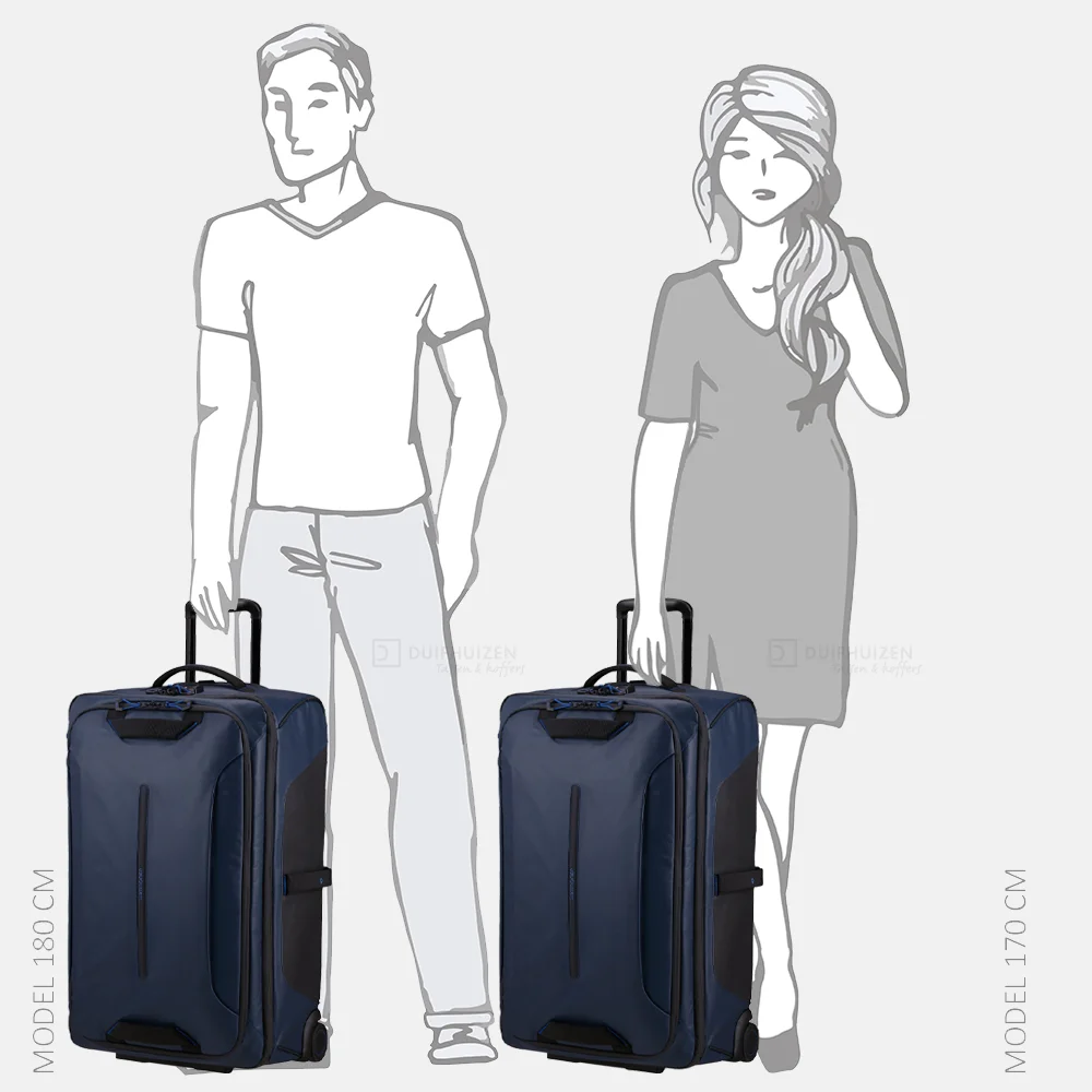 Samsonite Ecodiver reistas op wielen 67 cm blue night bij Duifhuizen