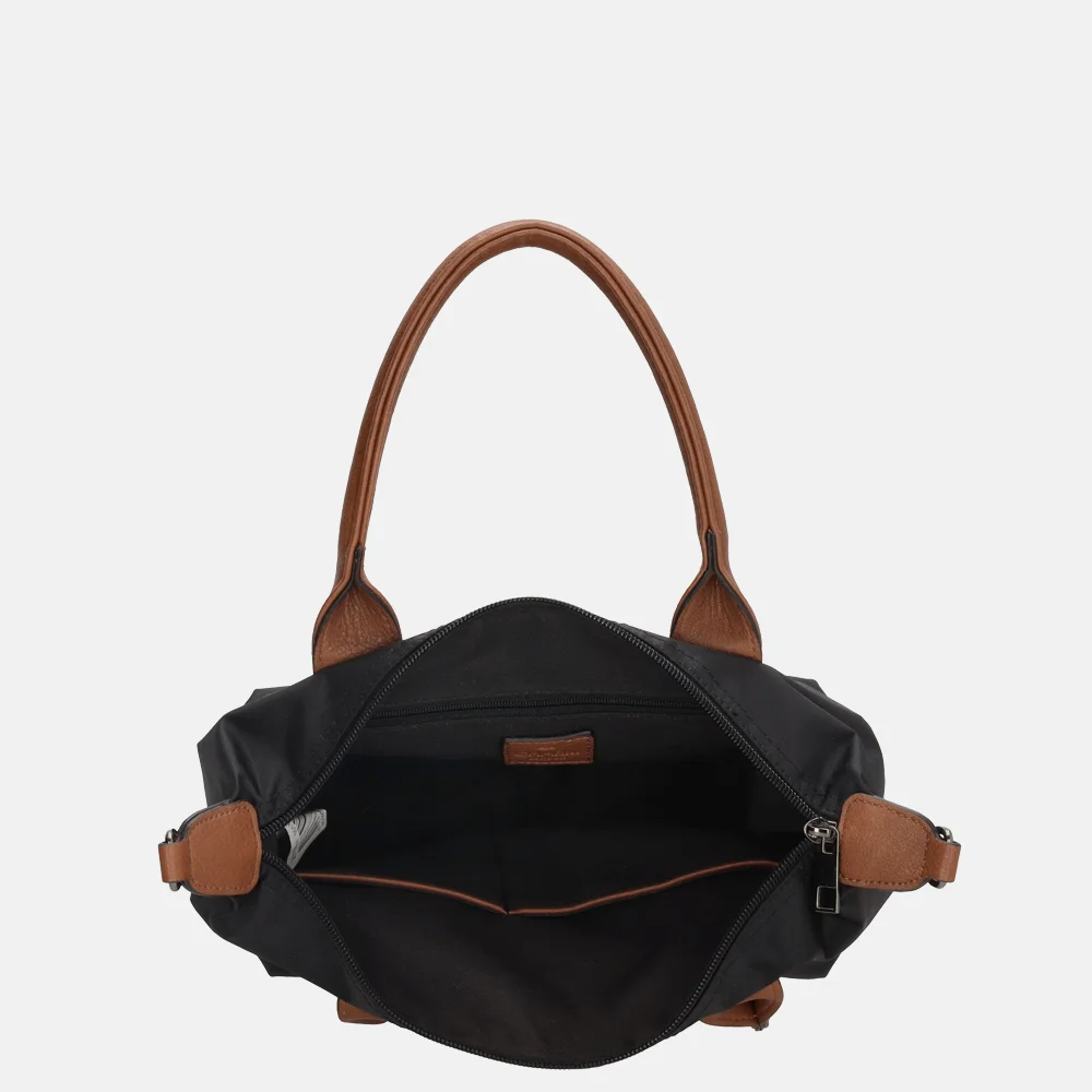 Charm London Buckingham handtas S zwart bij Duifhuizen