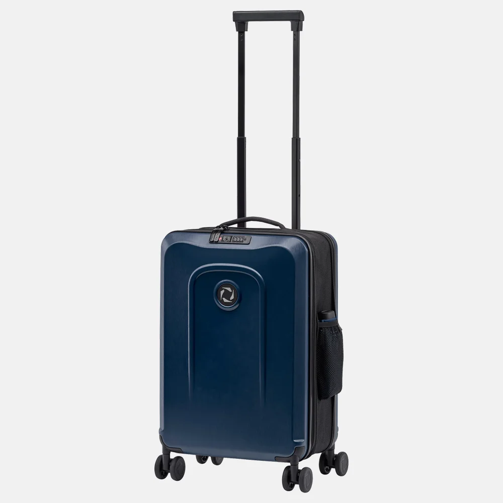 Senz Foldaway handbagage koffer opvouwbaar 55 cm midnight blue bij Duifhuizen