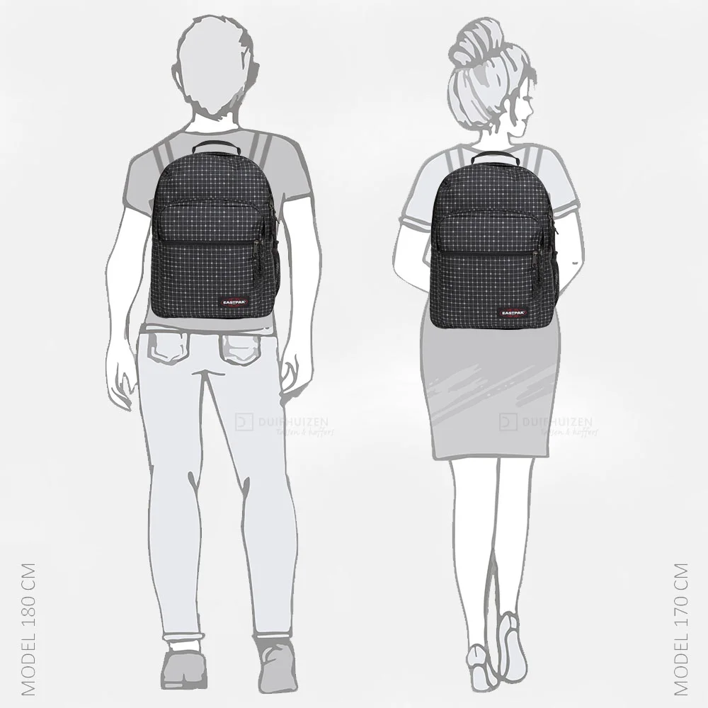 Eastpak Morius laptoprugzak refleks space black bij Duifhuizen