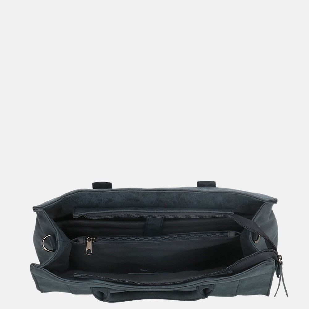 Enrico Benetti Bobbi handtas 14 inch blue bij Duifhuizen