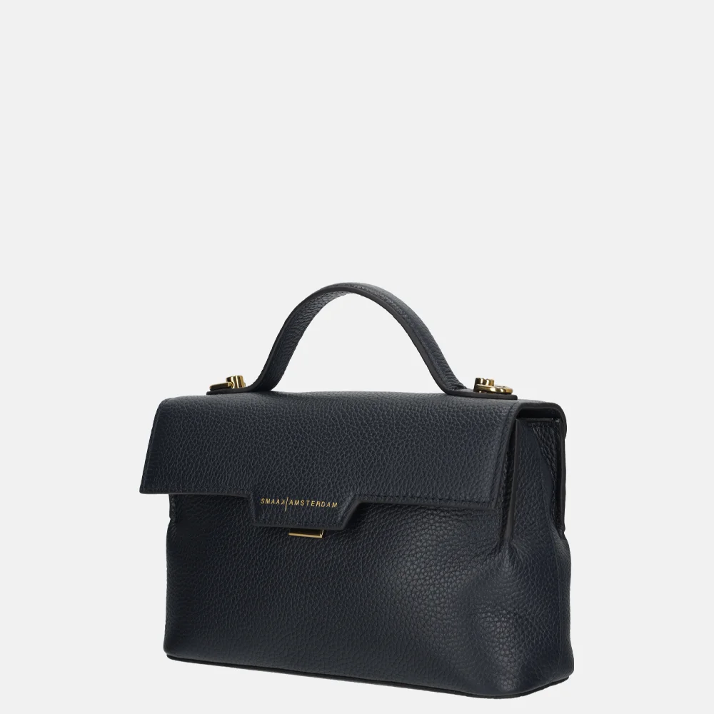 Smaak Amsterdam Flora crossbody tas navy bij Duifhuizen