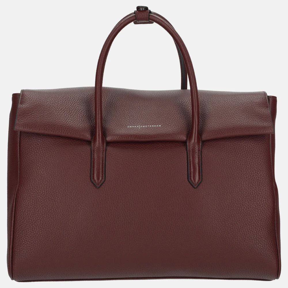 Smaak Amsterdam Barbra handtas XL bordeaux bij Duifhuizen