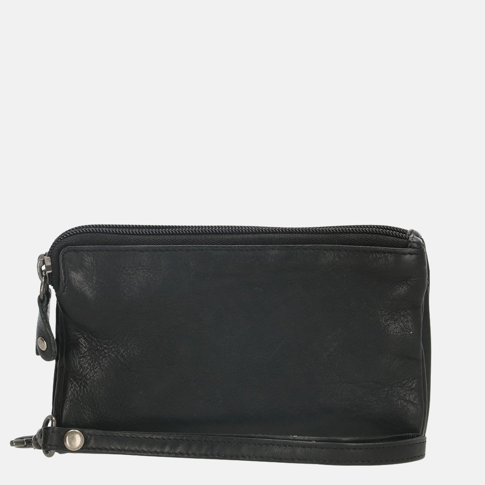 Old West Paint Rock portemonnee black bij Duifhuizen