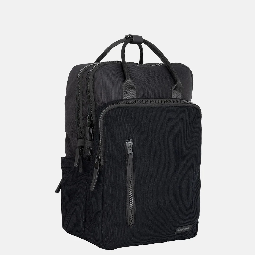 New Rebels Milwaukee rugzak ribby zwart bij Duifhuizen
